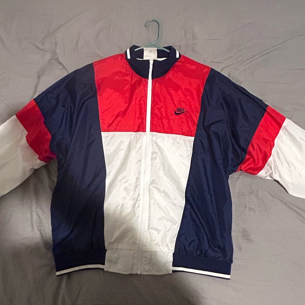 Vintage Nike Windbreaker American Colorway Polyester Jacket